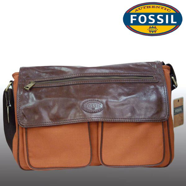 FOSSIL フォッシル キャンバス×本革 レザー ボストンバッグ　2way 2025年最新】FOSSIL ボストンバッグ・旅行用バッグの人気