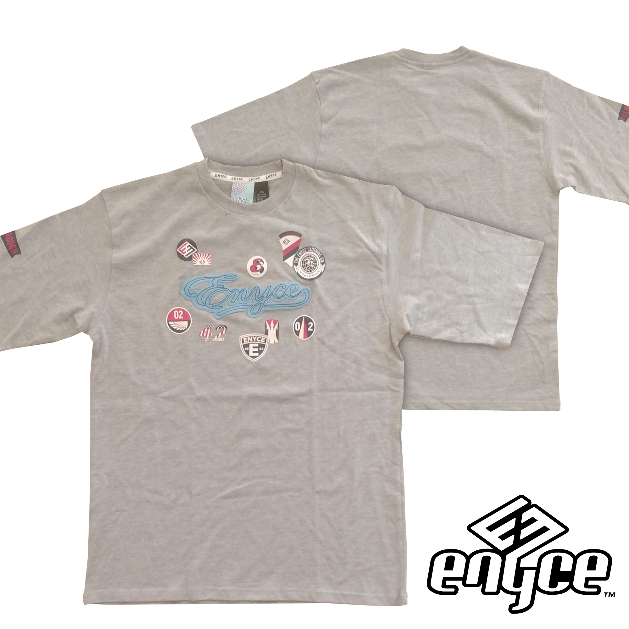 楽天市場 セール エニーチェ メンズ Tシャツ グレー Enyce 半袖 シャツ インポート ストリート スタイル Hiphop ファッション ブランド ヒップホップ ダンス ウェア B系 B Boy ウェアー オーバーサイズ 服 アメカジ 大きいサイズ Nyst セレクトショップ ニスト