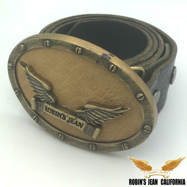30%OFF 大売り出し ロビンズジーン 胴締め 08-03 ROBIN\u0027S JEAN メンズ レディース なめし革胴締め ビンテージ 黒いこと 舞台の袖 バックル モカ ロビンデニム safari はたご屋界面 デニム ブランド名 ROBINS ロビンズジーンズ