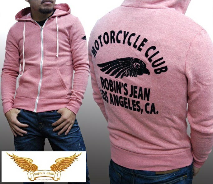 安価 ジーンズ 掲載 オーシャンズ レオン Leon サファリ Safari フーディー ピンク パーカー フェルトパッチ ジップ 長袖 メンズ ロビンズジーン ブランド カジュアル ストリート ロビンジーンズ ファッション セレブ ロビンズジーンズ Robins Hoody03 Bhashaprofs Com