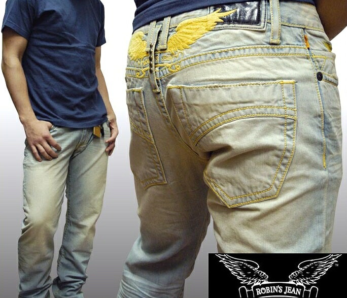 ＼店内全品ポイント11倍／ 30%OFF セール 送料無料 ロビンズジーン メンズ デニム ストレート パンツ ROBIN'S JEAN ORG Basic SM.LIT 77 safari 雑誌ハイブランド ジーンズ ブランド ロビンズジーンズ セレブ ロビンジーンズ ストリート カジュアル