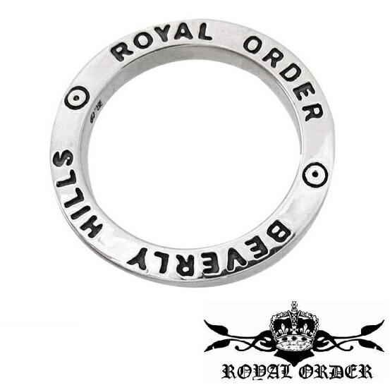 即納 再入荷なし  ロイヤルオーダー メンズ レディース リング Royal Order BEVERLY HILLS SPACER BAND SR140  US6号 日本サイズ11号  指輪 シルバー ジュエリー セレブ 愛用 SAFARI 多数 インポート アクセサリー ブランド