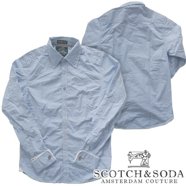 50%OFF 割引き販売 スコッチウイスキー\u0026炭酸ソーダ スコッチアンドソーダ scotch\u0026soda メンズ 長袖 ティーシャツ 読み合わせる ともし火青色 白いこと カフスリンク トップス 心地よい セレブ 表どおり ヨーロピアン ヴィンテージ Safari ブランド名 246 トップス-メンズファッション