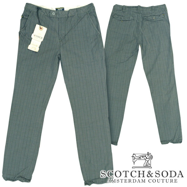 楽天市場】SCOTCH&SODA スコッチ&ソーダ ベルト付き チノパン