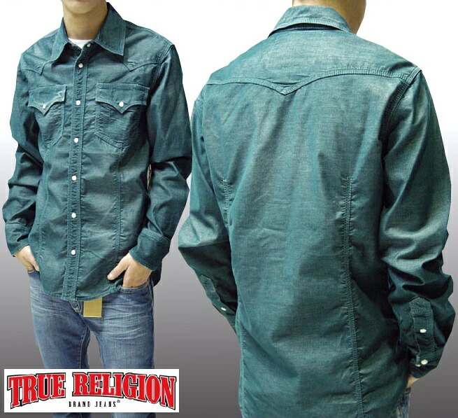 20%OFF セール 送料無料 トゥルーレリジョン 200種類の品揃え メンズ TRUE RELIGION コーデュロイ 長袖 ウェスタン シャツ ST EVERGREEN セレブ 愛用 ブランド アメカジ インポート カジュアル ヴィンテージ 正規 商品｜NYST　セレクトショップ ニスト