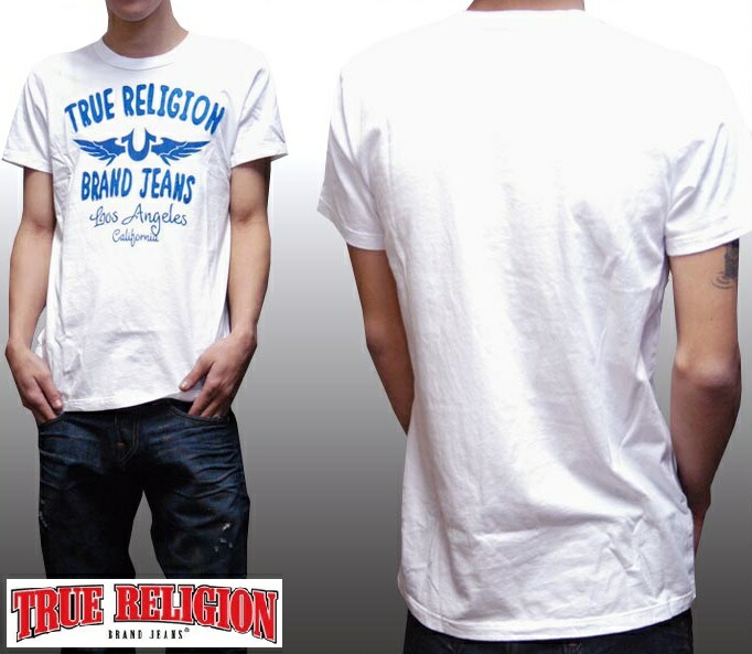 貨物輸送無料  大売り出し  トゥルーレリジョン ティーシャツ メンズ TRUE RELIGION A CHILLEUS LOGO 白いこと はたご屋界面 セレブ 愛用 ご機嫌ブランド名 心地よい 割り増し金 ジーンズ ブランド名 アメカジ 表どおり 御召しもの サーフ 定め事 商いもの