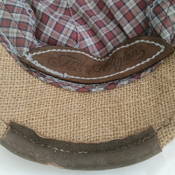 7699円 逆輸入 トゥルーレリジョン Jute ハンチング メンズ True Religion ブラウン 帽子 インポート セレブ 愛用 ブランド ファッション カジュアル Safari サファリ 雑誌 掲載 アメカジ ウェア サーフ スタイル 正規 商品