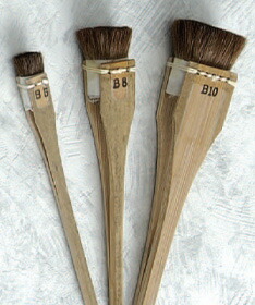 楽天市場】takeda ボカシ刷毛 鹿毛 3号 1本入り 鹿毛刷毛 3号 水彩筆