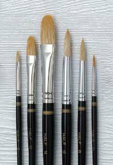 楽天市場】【お取り寄せ】ナムラ水彩画筆 HALF 4号 : 中善画廊