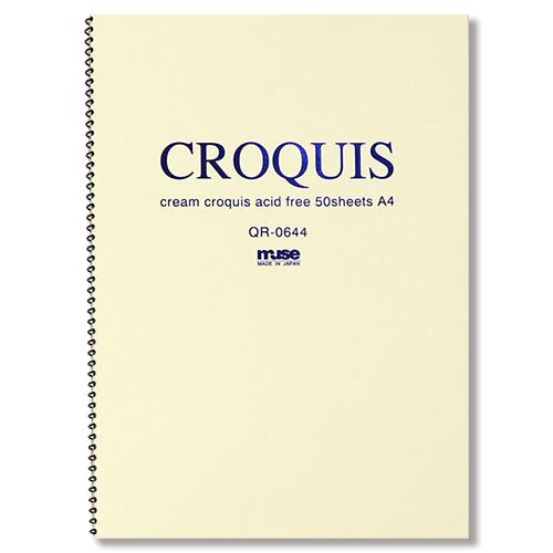 楽天市場】ミューズ セクションクロッキーブックQS-0544（A4方眼