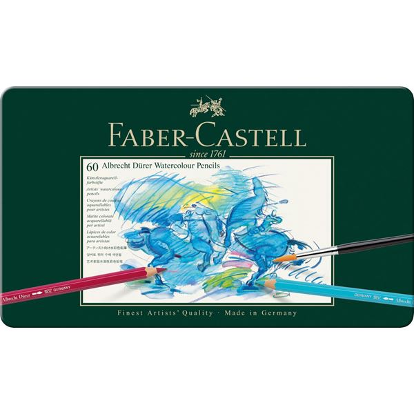 【お取り寄せ品】【送料無料】 ファーバーカステル デューラー水彩色鉛筆 60色セット