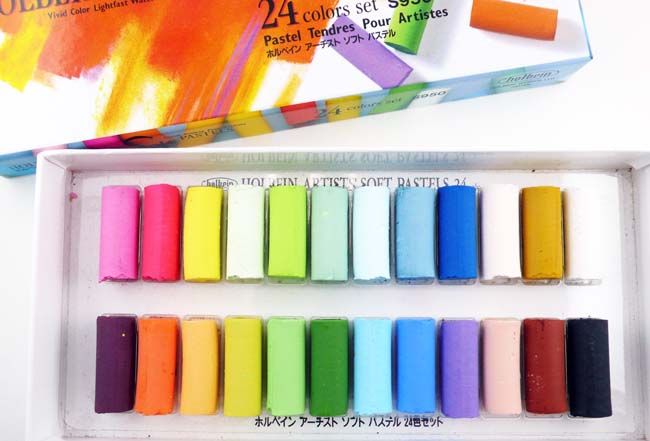 楽天市場】ホルベインアーチストソフトパステル50色セット : 中