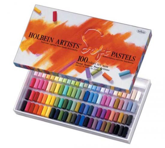 150色　ホルベイン　ソフトパステル　木製ケース付き 150色 ホルベイン ソフトパステル 木製ケース付き ホルベイン