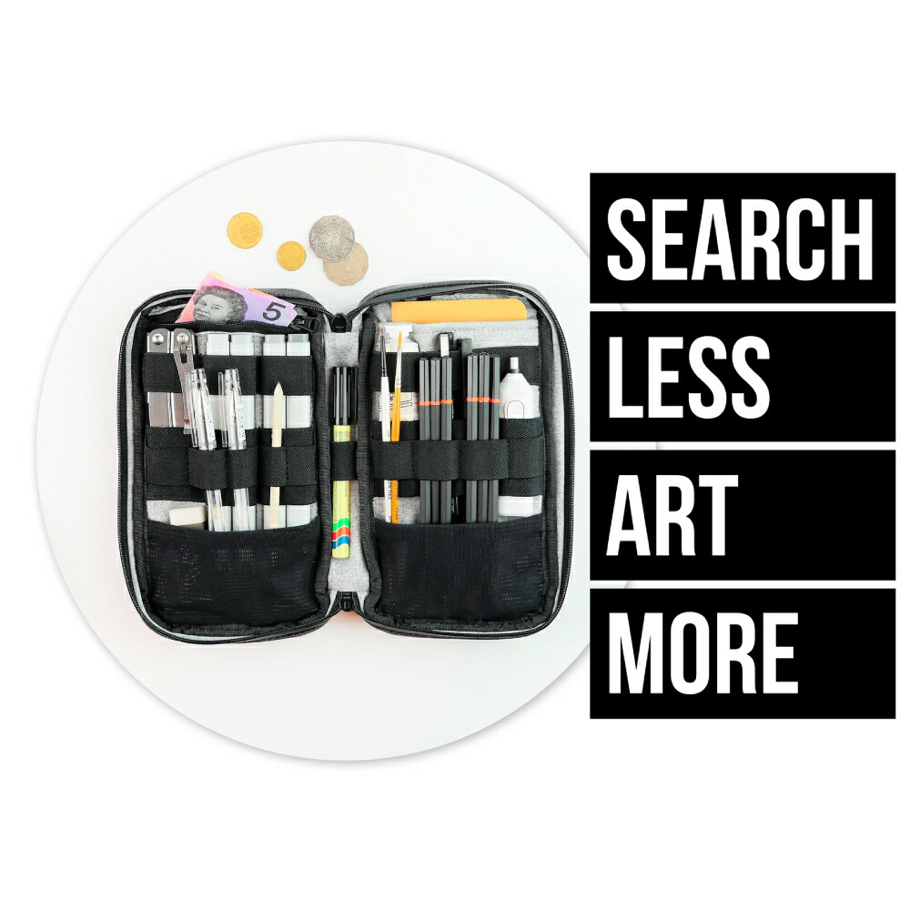 楽天市場 送料無料 お取り寄せ品 アーティスト専用バッグ エッチャー Etchr アートバッグ Field Case アートバッグ フィールドケースetchr 中善画廊