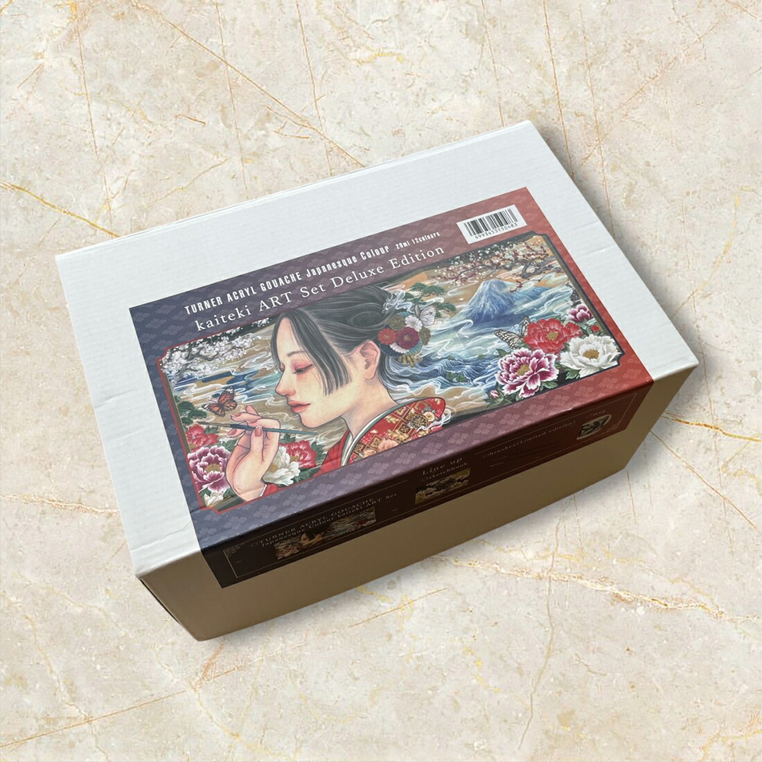 【送料無料】【数量限定】ターナー アクリルガッシュ ジャパネスクカラー &times; Kaiteki ART セット Deluxe Edition｜中善画廊