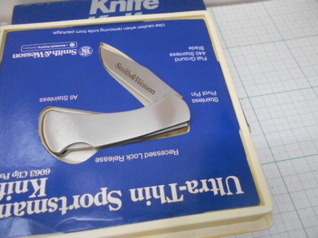 楽天市場】OLDスミス＆ウェッソン ナイフ 6060 フォールディング