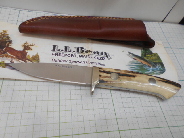 LLBean 80th 1912-1992 (AGラッセル)スタッグUSA製 (A-286) Remington