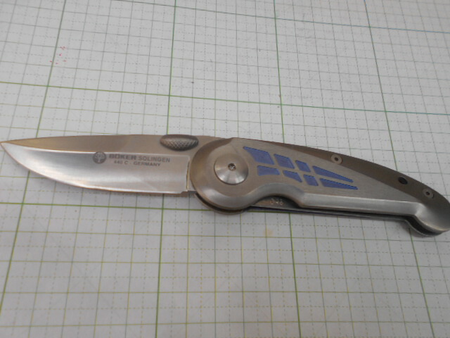 洋弓鉄道車両 九寸五分 BOKER Orion  チタン手持ち部分 440C ゾリンゲン製  (A-25) 箱なし