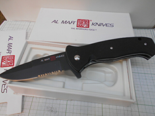 アルマーナイフ AMK 2207 撥条は付きません CHINA製 (A-62) AlMar