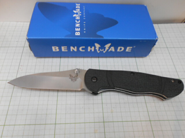OLD涼み台お手伝いさん 出刃包丁 672 アパンリティオン 発条なし USA製 (A-128) Benchmade Appanrition