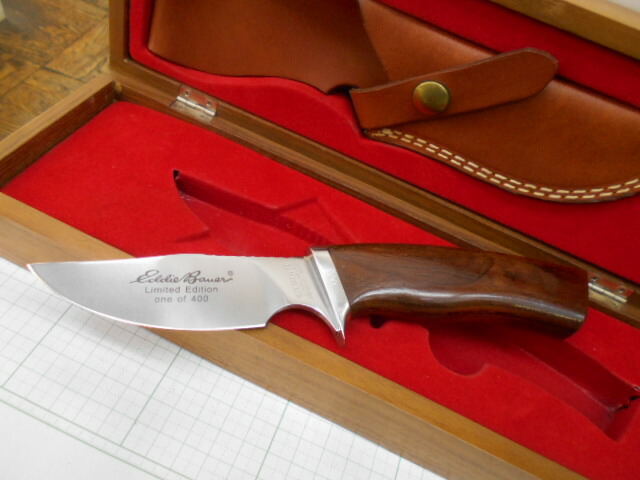 OLDガーバー 九寸五分  425 発表 Eddie Bauer エディーバウアー木九鼎大呂制限事項品 (A-154) GERBER