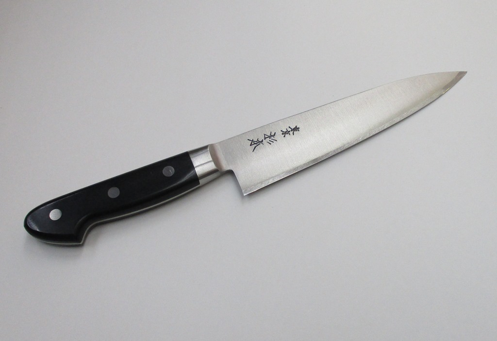 楽天市場】杉本 牛刀 (洋包丁) 18センチ鋼 (はがね) Sugimoto Cutlery