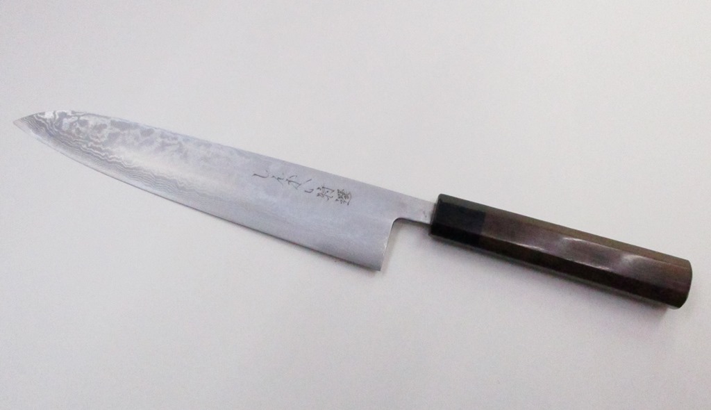 楽天市場】杉本 牛刀 (洋包丁) 27センチ 鋼(はがね) 2127 Sugimoto