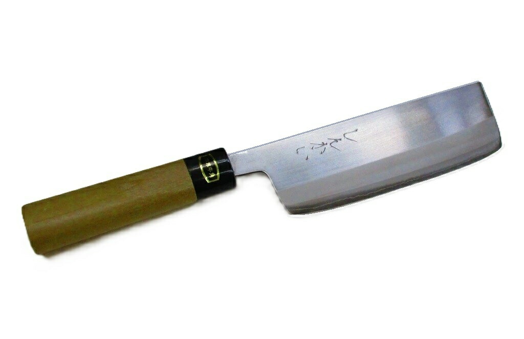 藤下新次作　菜切り包丁　165mm 西型　新品未使用 楽天市場】藤下新次作 菜切り包丁 関西型 青紙3層鋼 (はがね