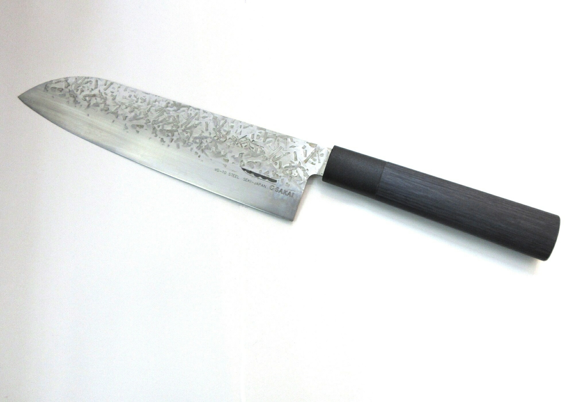 特価セール中　ジーサカイ 望泉作 三徳包丁 (文化包丁) 180mm V金10号 日本製 G/SAKAI Santoku Kitchen Knife｜阿佐ヶ谷　しんかい