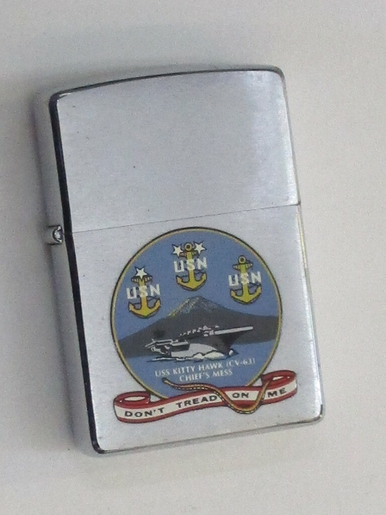 米軍　 空母ジッポ 未使用 新品 楽天市場】航空母艦 ミッドウェイ (再現品) ブラッシュZippo