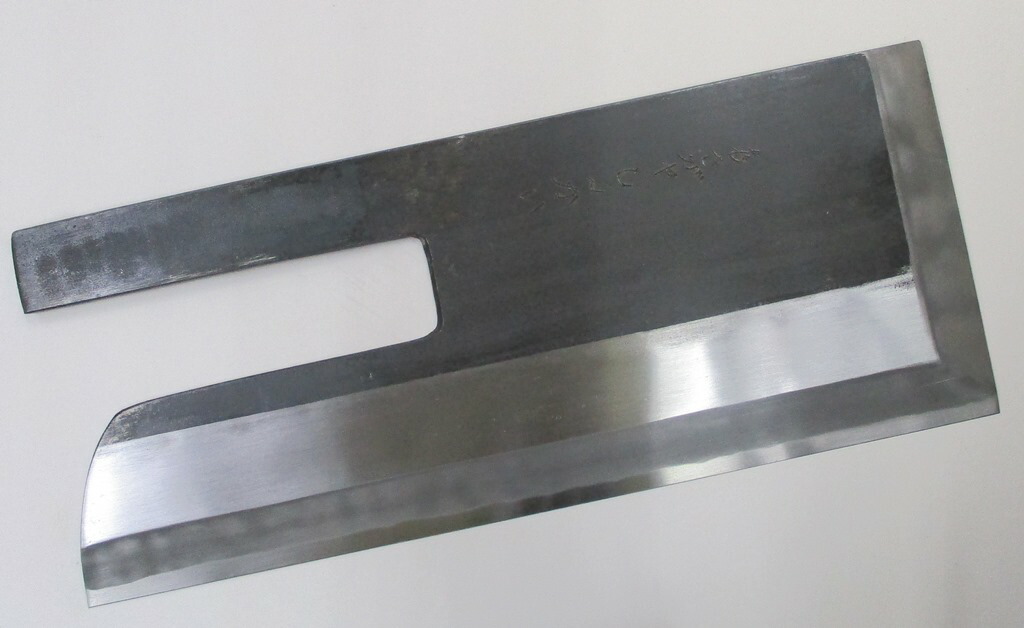 楽天市場】仙助 蕎麦包丁 麺切り包丁 安来鋼白紙二号 330mm メープル