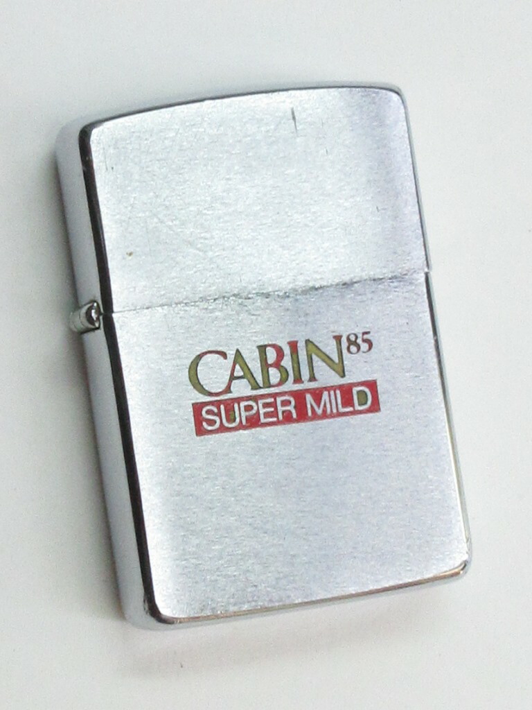 楽天市場】CABIN キャビン ブラッシュZippo 1988年9月製 VGクラス