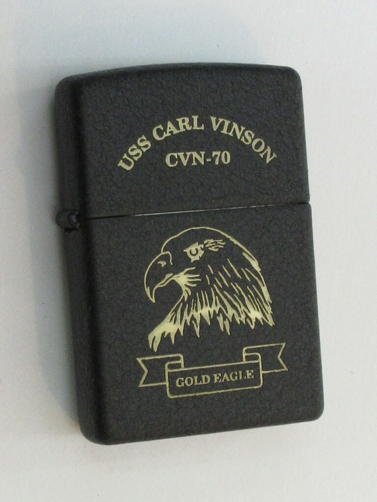 楽天市場】原子力空母 カールビンソン ブラッシュZippo 1999年製