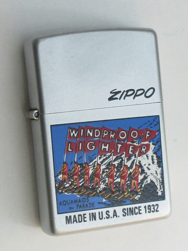 楽天市場】イルカ ポスター風デザイン ブラッシュZippo 2004年10