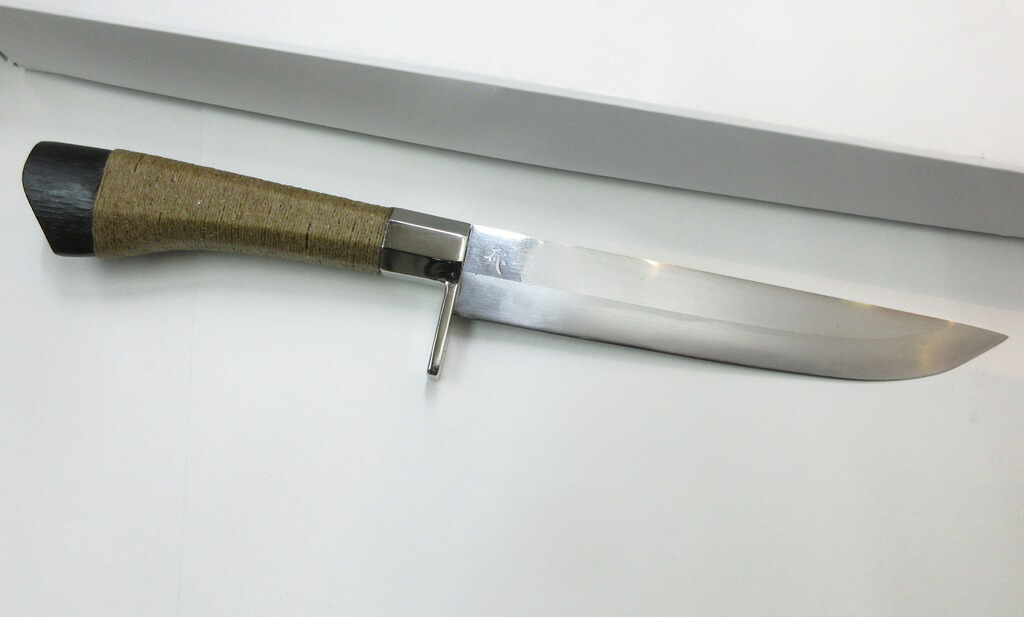 秋友義彦作　切付け牛刀　甲伏せ 秋友 義彦 | 日本刃物総本店