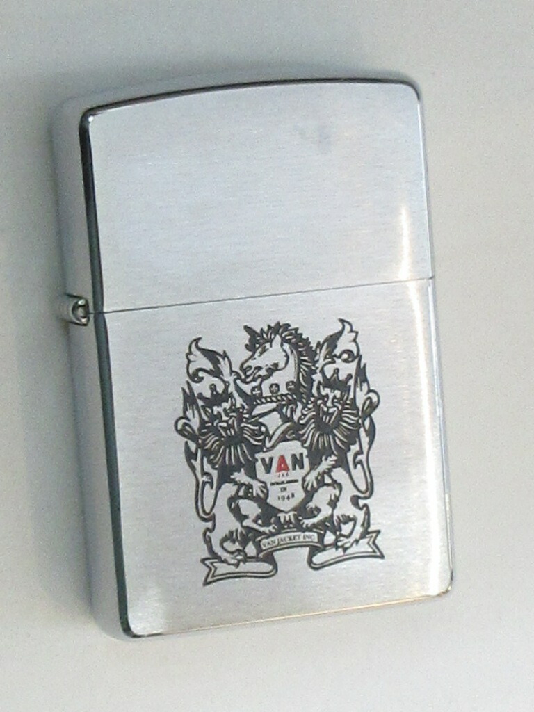 Van Jacket 2018 Anniversary Zippoライター 楽天市場】【中古】ZIPPO ジッポー VAN JACKET inc. 1981年製