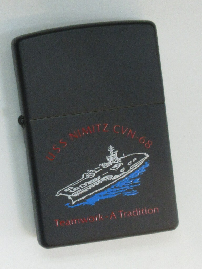 米軍　 空母ジッポ 未使用 新品 楽天市場】航空母艦 ミッドウェイ (再現品) ブラッシュZippo 1994年2月