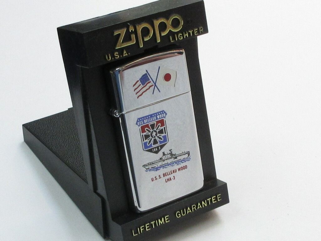 楽天市場】Zippo：1994年製未使用品 USS BELLEAU WOOD(LHA-3