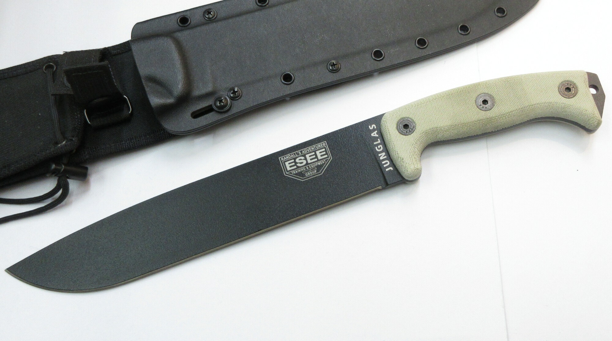 エスィー 九寸五分 ロウエン ジャン水のみ カーボン鋼 USA製 (F-479) ESEE JUNGLAS ROWEN