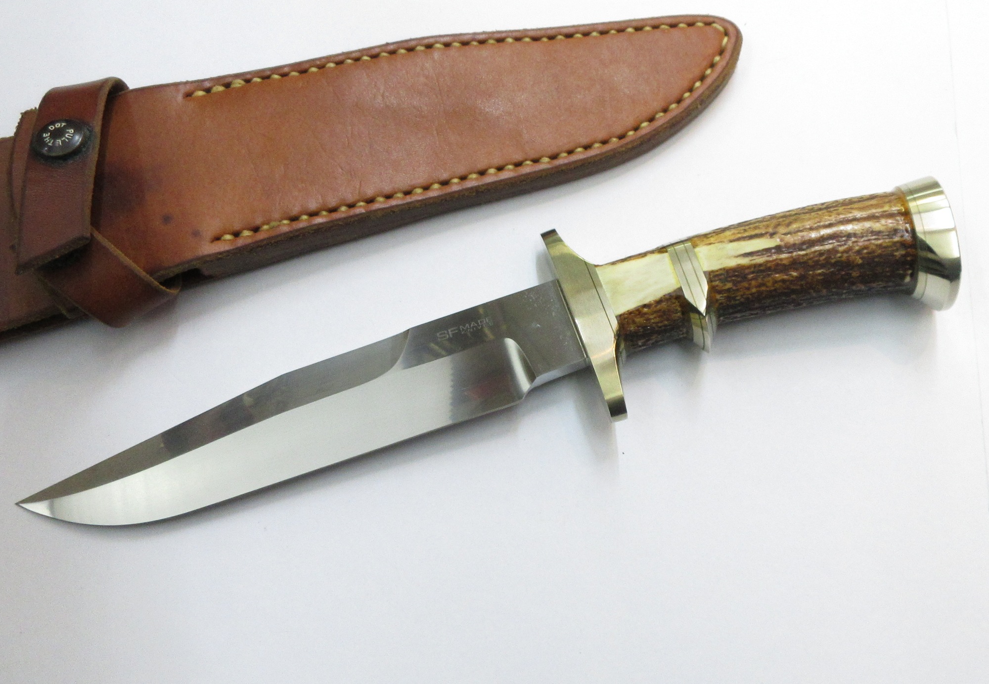 古川四郎作 カスタム九寸五分 シロウボゥイ 7in Niしろがね色製ヒルト (F-536) SHiro Furukawa