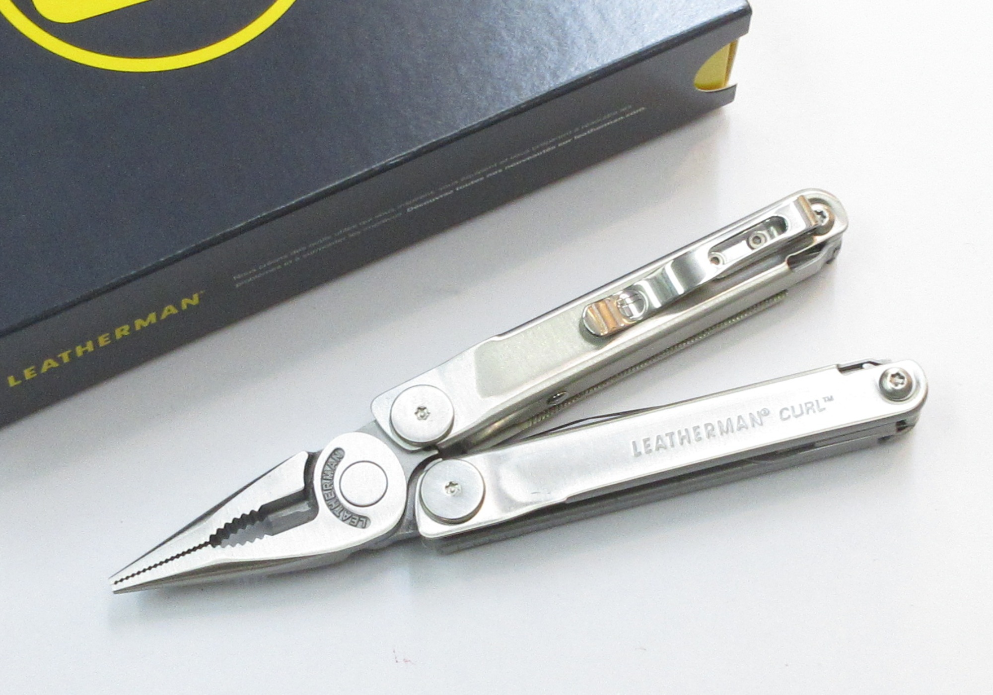 なめし革マン 物の具九寸五分 長い巻き毛 USA製 定め事インポート品 LEATHERMAN CURL