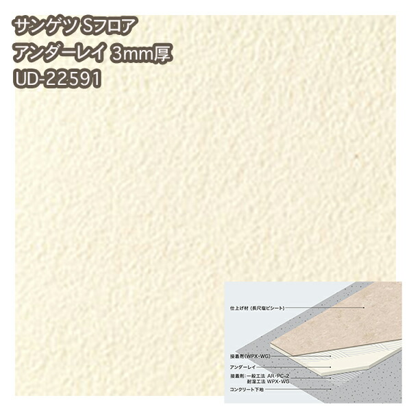 na_tsu1420ページ 楽天市場】サンゲツ S-FLOOR アンダーレイ 5mm厚｜UD-22592［旧