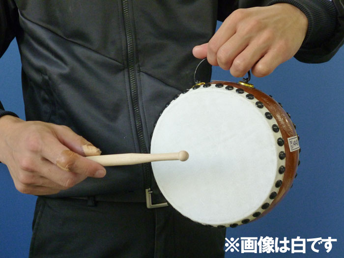 国産手作り基格獣の皮団結タンバリン 巴 55サイズ バチ2本供人 Luxcara Com