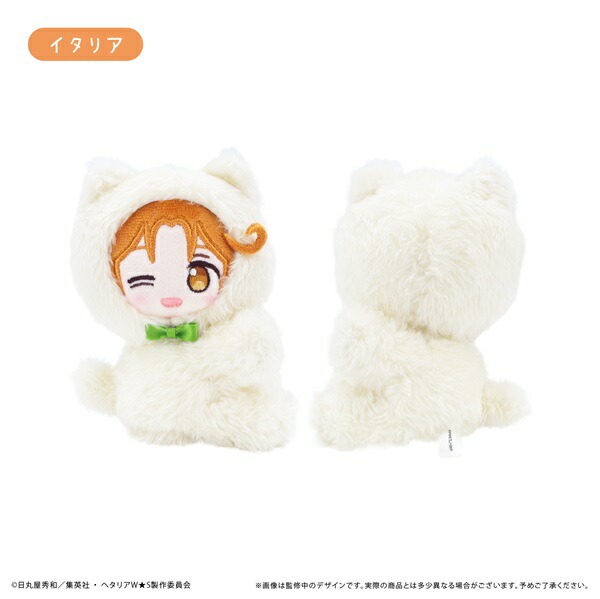 10月発売予定　アニメ「ヘタリア World★Stars」　ぴたぴたたぴぬい イタリア画像