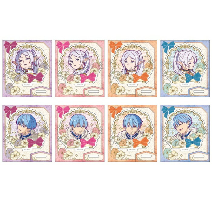 6月下旬発売予定　葬送のフリーレン　ヴィンテージシリーズ　ミニアクリルスタンド　BOX　8個入　【1BOXで全種揃います】