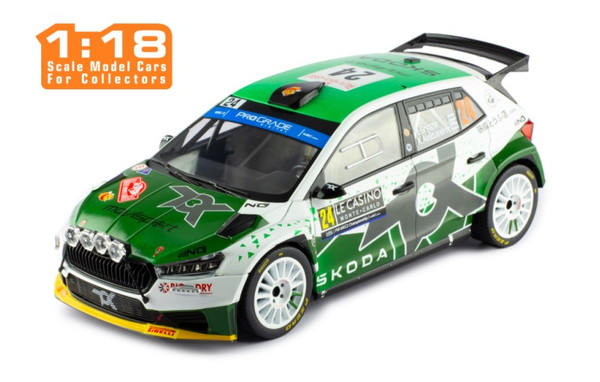 楽天市場】Ixo 1/18 シュコダ ファビア Rally2 WRC2 サファリ