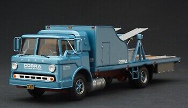 【送料無料】　EXOTO 1/43 1964 コブラ フラットベッド トランスポータートラック 完成品ダイキャストミニカー EXO00064