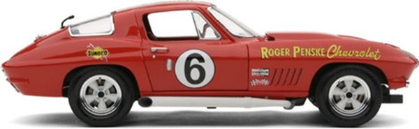 【送料無料】　EXOTO 1/18 シボレー・コルベット スティングレイ 1967年 デイトナ24時間レース クラス優勝 #6 D.Guldstrand/G.Wintersteen/B.Moore 完成品ダイキャストミニカー MTB00074｜トイスタジアム2号店