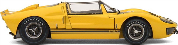 【送料無料】　EXOTO 1/18 1966 フォード GT40 MkII ロードスター シェルビー アメリカン ワークス プロトタイプ イエロー 完成品ダイキャストミニカー RLG19046