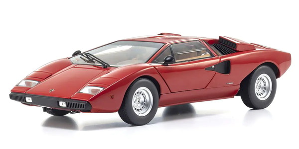 京商ランボルギーニ。カウンタックLP500R 1:18スケール 京商 1/18 ランボルギーニ カウンタック LP5000 QV ブラック